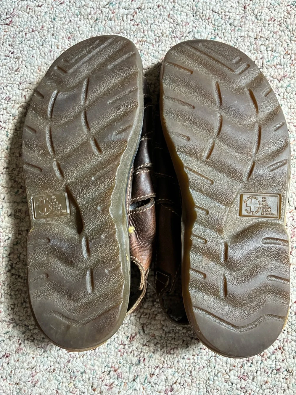 Dr. Martens Brown Leather Fisherman Sandals